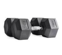 Mancuernas Hexagonales goma Ruster (par) - 27.5kg
