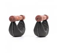 Mancuernas NOHRD Swing Club Sport 6 kg Cuero auténtico negro