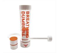 Mancuernas para ejercicios de respiración profunda, dispositivo natural para adultos, 100 g, color blanco