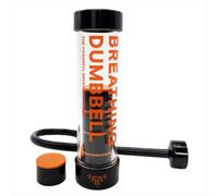 Mancuernas para ejercicios de respiración profunda, dispositivo natural para adultos, 100 g, color negro