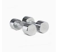 Mancuernas redondas acero cromado Ruster (par) - 7kg