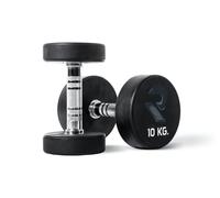 Mancuernas redondas goma Ruster (par) - 10kg