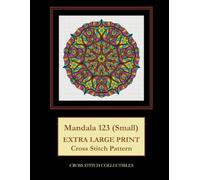 Mandala 123: Extra Large Print Cross Stitch Pattern