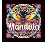 Mandala: 48 mandala con farfalle da colorare