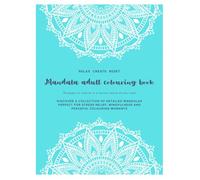 Mandala adult colouring book