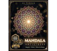 Mandala Antistress: Libro da Colorare per Adulti | 90 Mandala con Frasi Motivazionali ed Esercizi di Respirazione: Percorsi Tematici · Retro Nero Anti-sbavatura · Formato Grande 21×28 cm