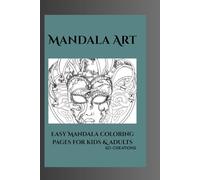 Mandala Art Book for Kids & Adults