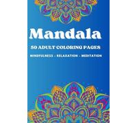 Mandala art coloring book