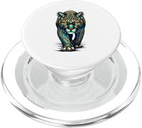 Mandala Art Cougars Cougar Mountain Lion Puma PopSockets PopGrip para MagSafe