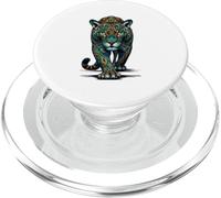 Mandala Art Jaguar Jaguars Zoo PopSockets PopGrip para MagSafe