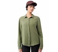 MANDALA Blusa de yoga Tulum para mujer verde oscuro | XS