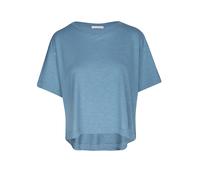 MANDALA Camiseta Boxy de mujer azul claro | L