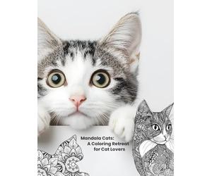 Mandala Cats: A Coloring Retreat for Cat Lovers (Mandala Coloring Books by C Ciabattoni)