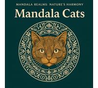 Mandala Cats: A Relaxing Cat-Themed Mandala Colouring Book for Adults and Teens: Intricate Feline Mandalas, Playful Patterns & Beautiful Line Art for ... Creativity and Stress Relief (Mandala Realms)