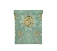 Mandala Celta Suave, Verde Salvia y Dorado, Squeeze Top Wallet Bolsa de Almacenamiento para Mujer Monedero pequeño Bolsa de Cambio