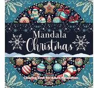 Mandala Christmas Coloring book for Adult Relaxation