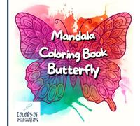 Mandala Coloring Book Butterfly