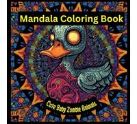 Mandala Coloring Book- Cute Zombie Animals