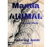 Mandala Coloring book for Adults, Stress Relief: Manda Animal, 70 Pages