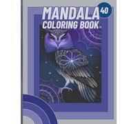 Mandala Coloring Book. Stress-relieving coloring book for adults or kids with decorative mandalas.