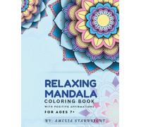 Mandala Coloring Book With Positive Affirmations: Mandala Relaxing Book