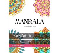 MANDALA: Coloring Page for Adults
