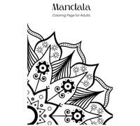 Mandala: Coloring Page for Adults