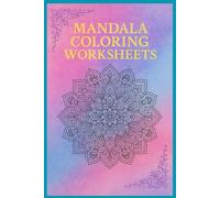 Mandala Coloring Worksheet Set: Relaxing Patterns for Mindful Coloring