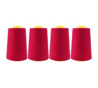 Mandala Crafts 4 Pack of Serger Hils Conos Camsas - 40S/2 24000 yardas Polister Hilos de arndano para la mquina de acolchado y acolchado de acolch