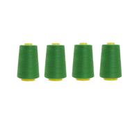 Mandala Crafts 4 Pack of Serger Hils Conos Vete - 40S/2 24000 yardas Polister Hilos verdes para Sergers Machine y Overlock Acusante de acolchado Mq