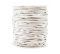 Mandala Crafts Strings Lift Cords - Cordn de tonos romanos Off White 1.8 mm Cordn de nylon - 109 yds cuerda de nylon trenzada