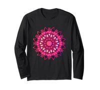 Mandala de Lujo con Camiseta arabesca Dorada Manga Larga