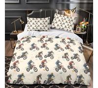 Mandala de polilla Funda de Edredón de poliéster 3 Piezas Estampado 3D Cierre de Cremallera Oculta incluye Fundas de Almohada Lavables Geometría Sagrada Funda Edredon for familia King（220x240cm）