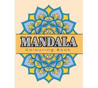 Mandala Designs Adult and Kids Colouring Book for Stress Relief