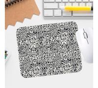 Mandala Doodle Fitness - Alfombrilla de mouse con textura premium, impermeable, lavable, antideslizante, para juegos y oficina