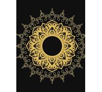 Mandala Dotted Grid Notebook | 8.25" x 11" | 120 Pages | Hardcover: A Stylish Dot Grid Journal for Writing, Sketching, Bullet Journaling & Creativity