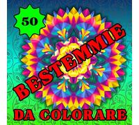 Mandala e Bestemmie: 50 Disegni da Colorare. Autentiche Espressioni con Retro Nero per un Colore Intenso