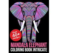 Mandala Elephant Coloring Book Intricate