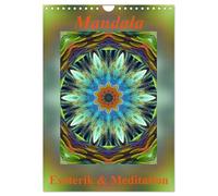 Mandala - Esoterik & Meditation (Wandkalender 2026 DIN A4 hoch), CALVENDO Monatskalender: Mandalas sind Energiebilder und geben Kraft, Ruhe und Entspannung für Körper und Seele.