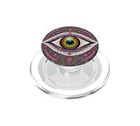Mandala Evil Eye Art Style Boho Hippie Estética PopSockets PopGrip para MagSafe