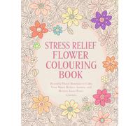 Mandala Flower Coloring book for relaxation: 50 Beautiful Flower Mandalas for Stress Relief, Mindfulness, and Anxiety
