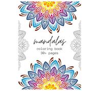 Mandala Flower Designs Sketchbook: Beautiful Flower Mandalas for Stress Relief, Meditation, and Artistic Expression