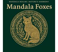Mandala Foxes: Intricate Fox Mandala Colouring Book for Adults and Teens: Relaxing Line Art of Elegant Fox Designs for Mindfulness, Stress Relief and Creative Calm