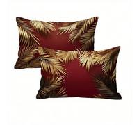 Mandala Fundas Cojines 45x70 Terciopelo Juego de 2, Funda Cojin Bohemia, Cómodo y Transpirables Funda Almohada para Sofá y Dormitorio Cojines Decorativos, Disponible para Todas Estaciones K2-114