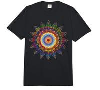 Mandala Geometría Sagrada Prana Arte Yoga Mantra Om Bueno Comfort Colors Adult Heavyweight T-Shirt