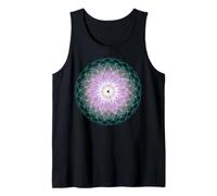 Mandala Geometría Sagrada Yoga Arte Camiseta sin Mangas