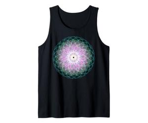 Mandala Geometría Sagrada Yoga Arte Camiseta sin Mangas
