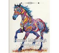 Mandala Horse Coloring Book