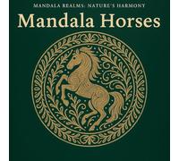 Mandala Horses: A Graceful Horse-Themed Mandala Colouring Book for Adults and Teens: Elegant Equine Mandalas, Flowing Patterns & Beautiful Line Art ... Creativity and Stress Relief (Mandala Realms)