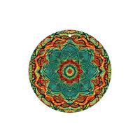 Mandala - Juego de ambientador colgante, tarjetas redondas de fragancia de lavanda para interiores de automóviles, paquete de 10/24 tarjetas